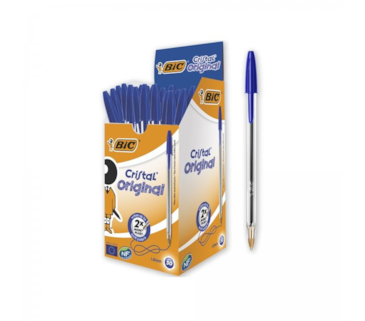 Esferográfica BIC Cristal Azul Caixa 50